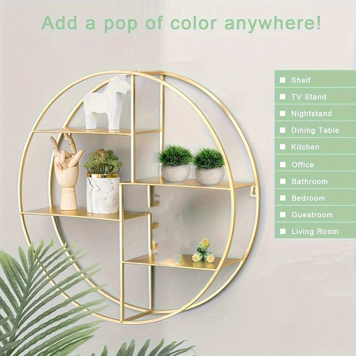 זוג עציצי ירוק מלאכותי בעציצי “בטון” אפור – קטנים, רעננים ותמיד נראים מושלם