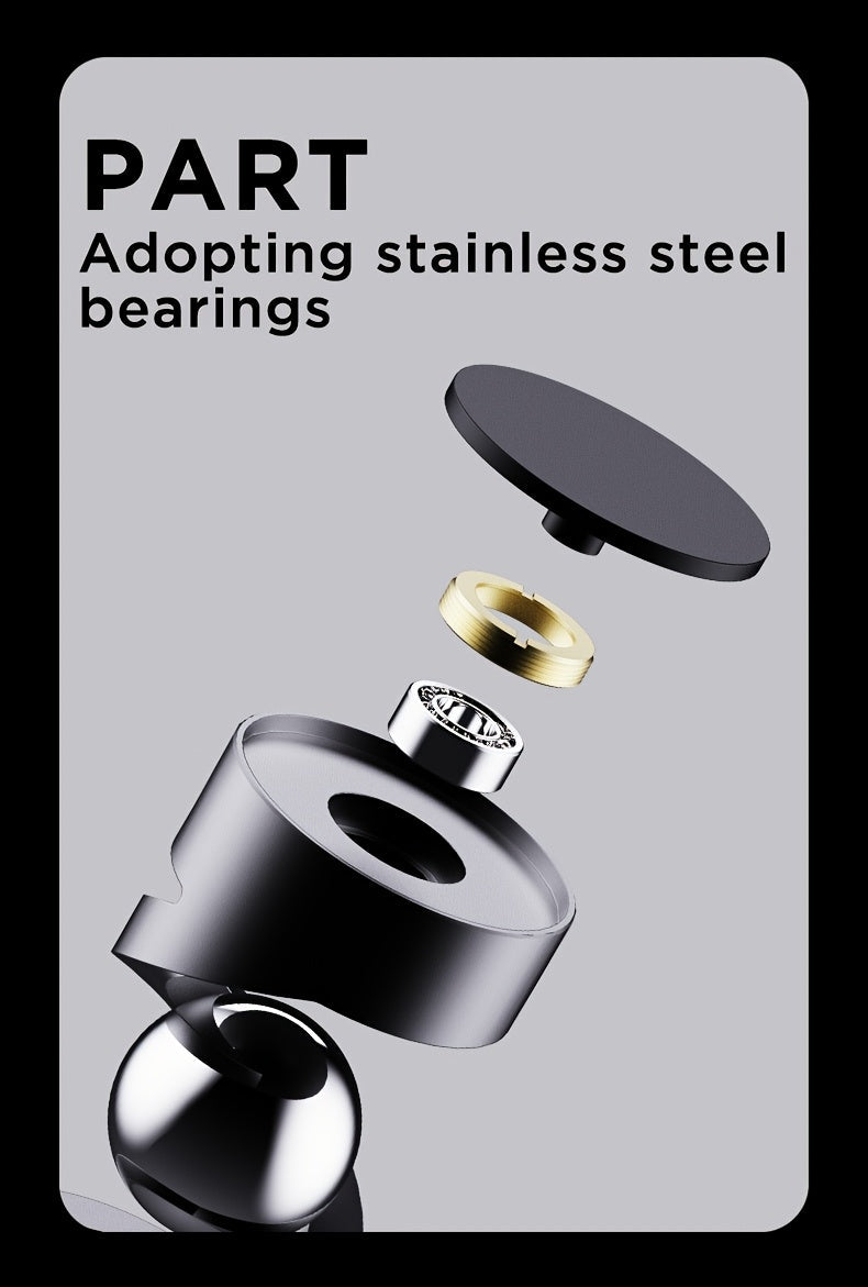 גירוסקופ שולחני מאלומיניום — לא מרחף, כן ממכר