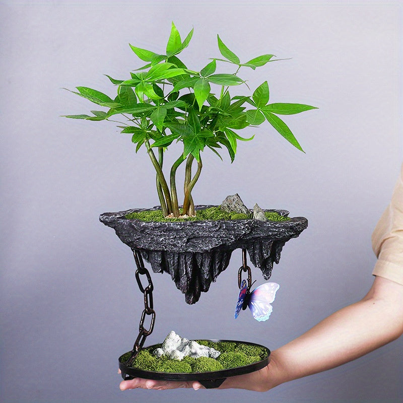 מעמד “אי מרחף” — מיני־נוף שמכניס שקט ועומק לשולחן