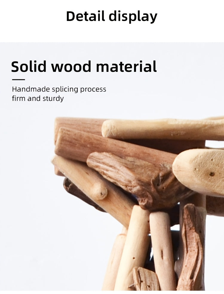 אייל מעץ ממוחזר – פסל קטן שמכניס חום הביתה