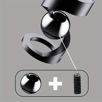 גירוסקופ שולחני מאלומיניום — לא מרחף, כן ממכר