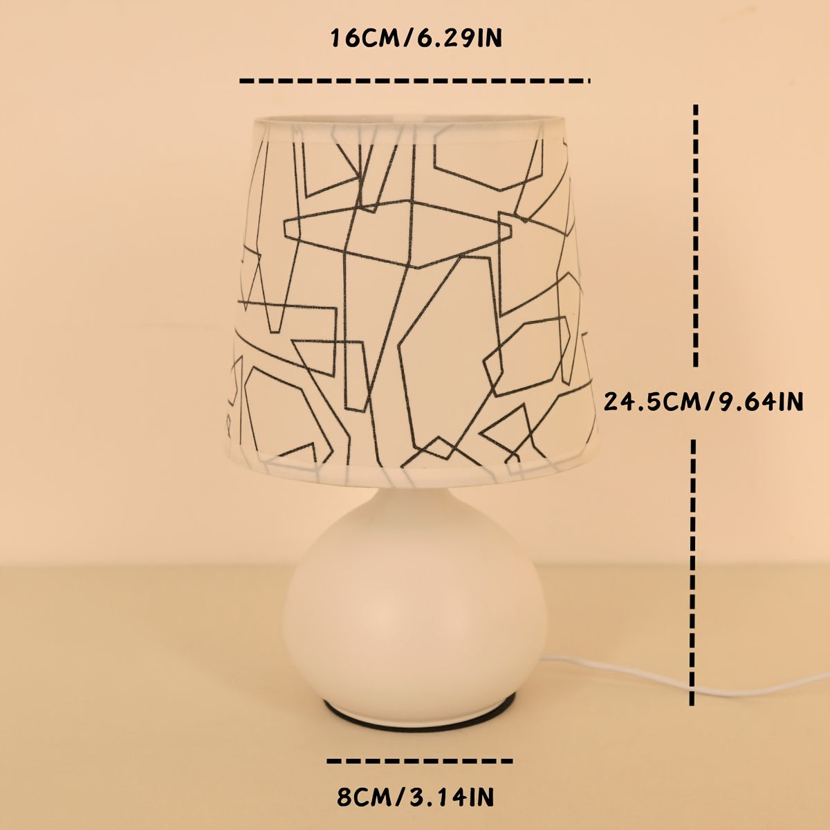 מנורת שולחן USB – חמימה לסלון, חדר שינה ומשרד ביתי