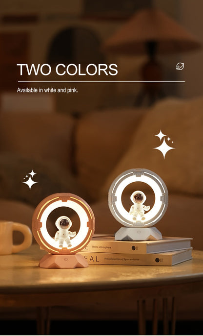 מנורת אסטרונאוט – תאורה נעימה עם שליטה במגע (4 דרגות בהירות)