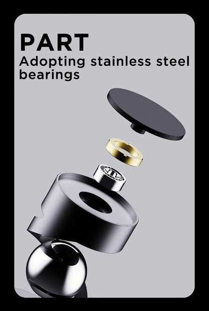 גירוסקופ שולחני מאלומיניום — לא מרחף, כן ממכר