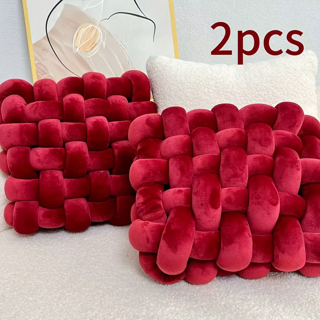 סט 2 כריות קשר — רכות, שמנות וממכרות