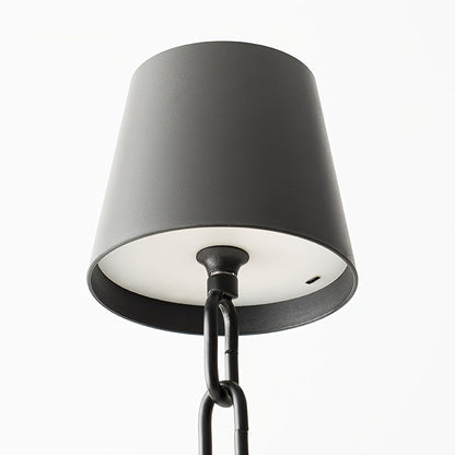 מנורת שרשרת שחורה – טאצ’ אחד לאור בדיוק כמו שאתם אוהבים