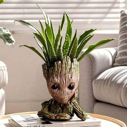 מחזיק עטים/עציץ דקורטיבי “Groot” — החבר החדש של השולחן