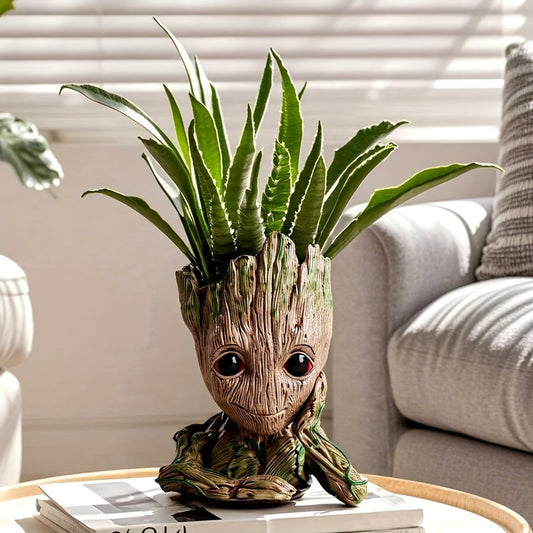 מחזיק עטים/עציץ דקורטיבי “Groot” — החבר החדש של השולחן