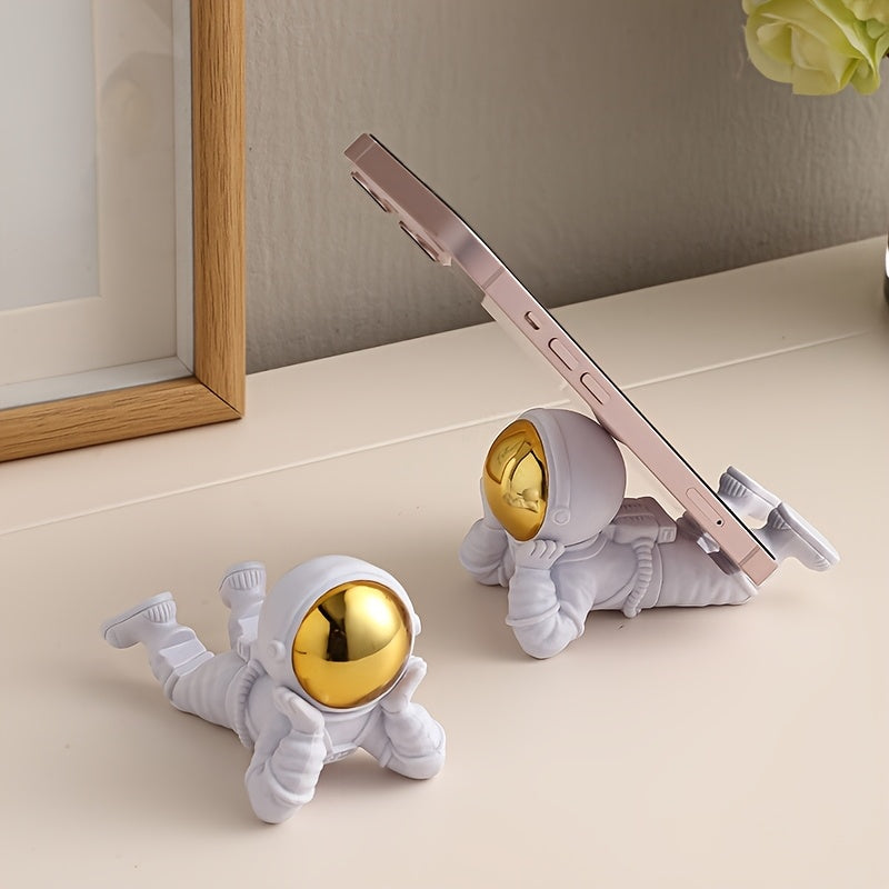 מחזיק טלפון אסטרונאוט — פריט דקורטיבי שעושה חיוך