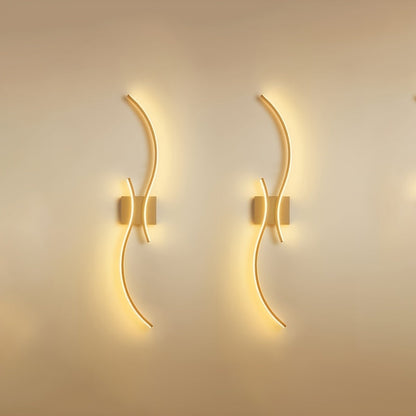 קונסולת קיר LED מודרנית — 3 גווני אור בלחיצה