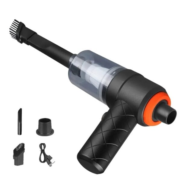 שואב אבק מיני אלחוטי לרכב ולבית